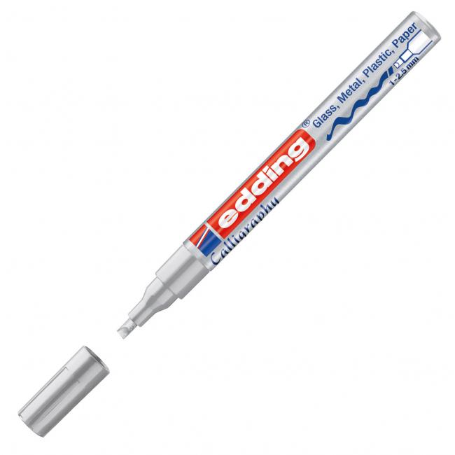 Lakový popisovač edding 753 stříbrný