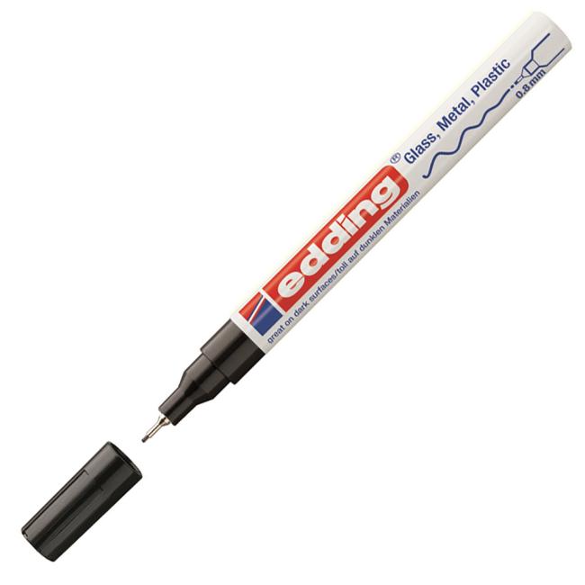 Lakový popisovač edding 780 černý