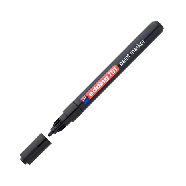Lakový popisovač edding 791 černý