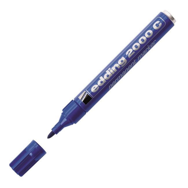 Permanentní popisovač edding 2000C modrý
