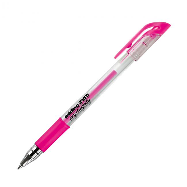 [ED218579] Roller gelový edding 2185 metalický růžový