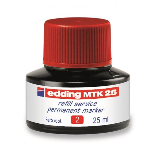 Inkoust edding MTK 25 červený