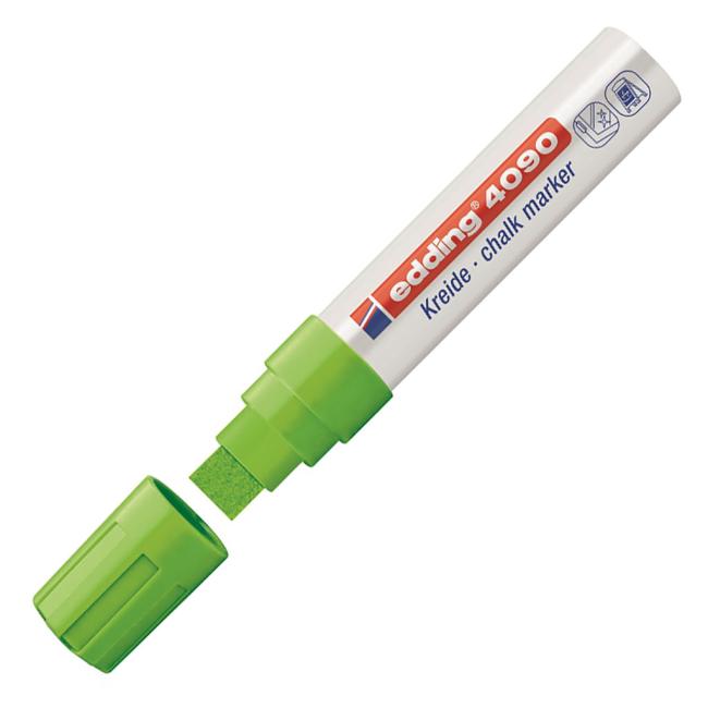 [ED409011] Křídový popisovač edding 4090 světle zelený