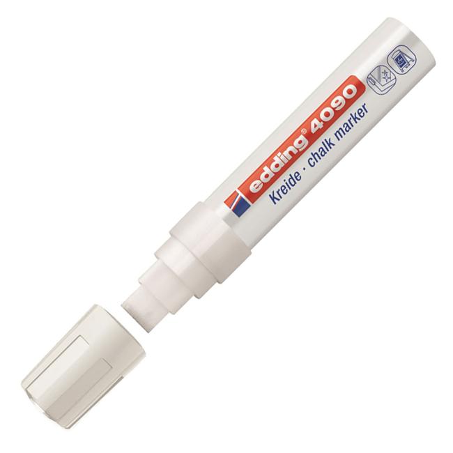 Křídový popisovač edding 4090 bílý
