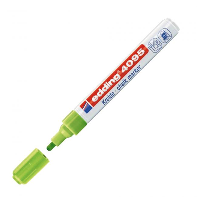 [ED409511] Křídový popisovač edding 4095 světle zelený