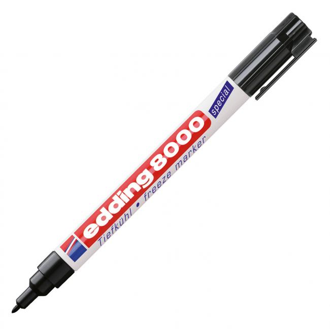 Popisovač freeze edding 8000 černý