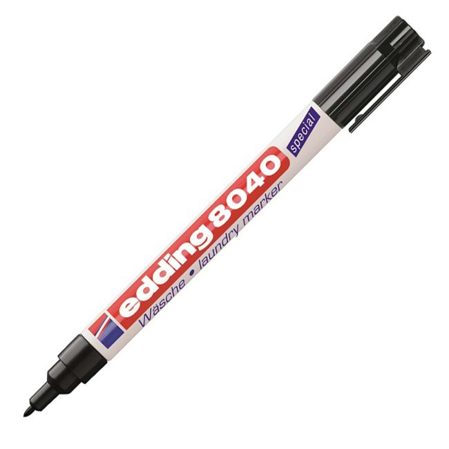 Popisovač na textil edding 8040 černý