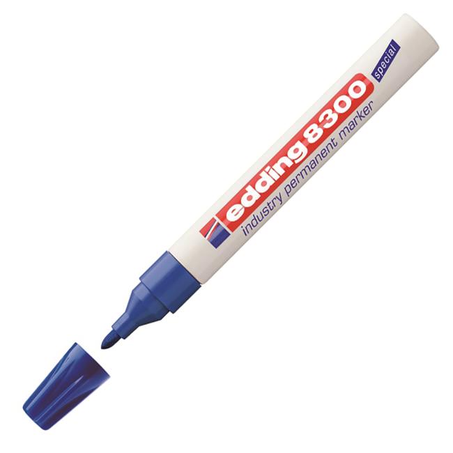 [ED830003] Průmyslový permanentní popisovač edding 8300 modrý