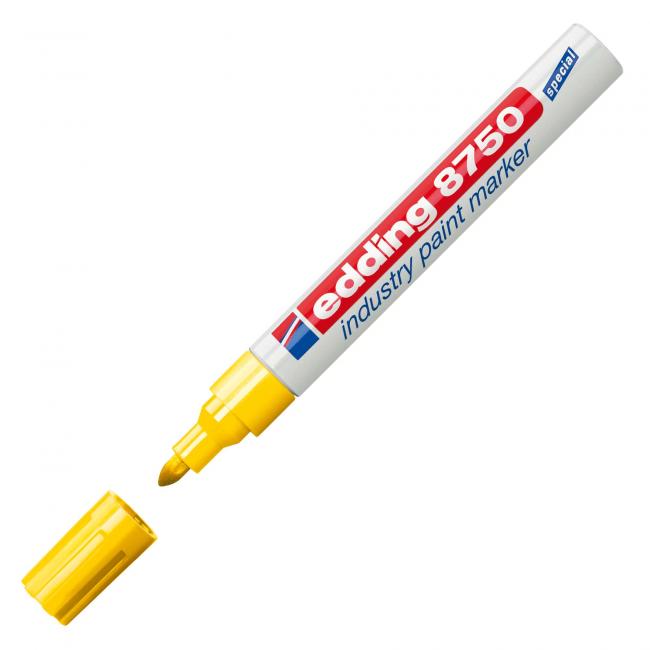 [ED875005] Průmyslový lakový popisovač edding 8750 žlutý