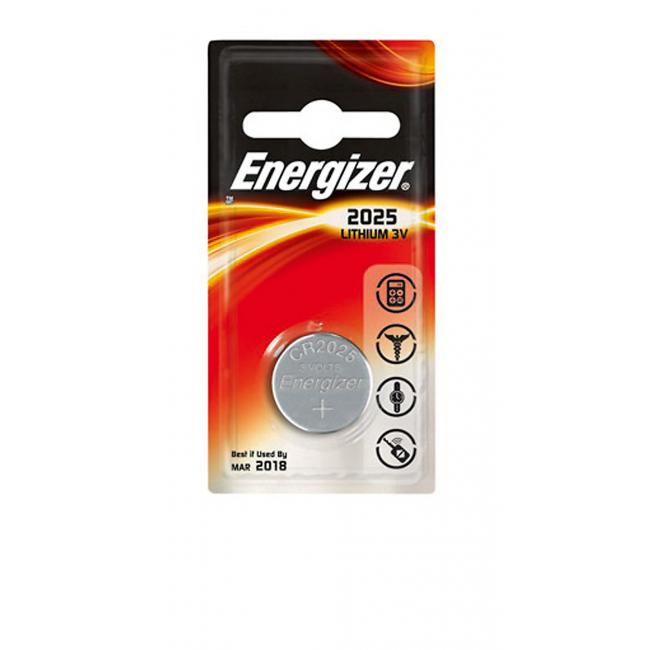 Baterie Energizer CR2025 3V knoflíková