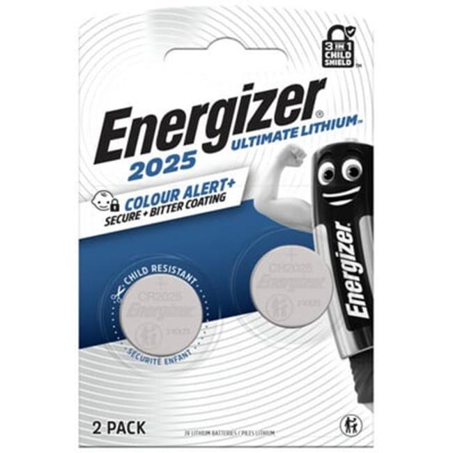 Baterie Energizer CR2025 Color Alert knoflíková 2 ks