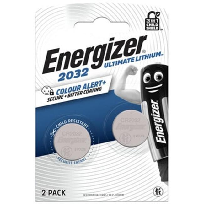 Baterie Energizer CR2032 Color Alert knoflíková 2 ks