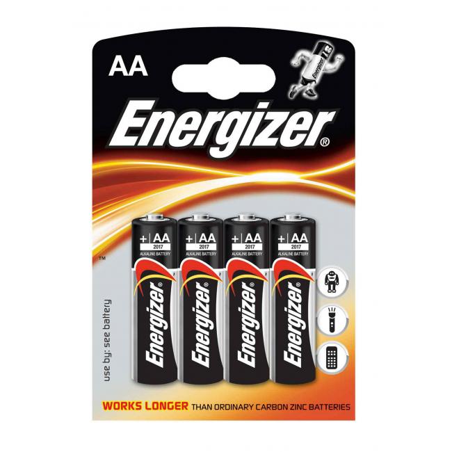 Baterie Energizer tužková Alkaline Power AA-LR6/4ks