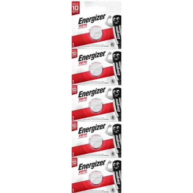 Energizer Lithiové knoflíkové baterie CR2016 blistr 5 ks