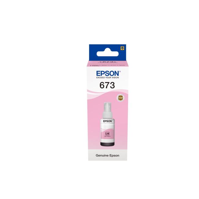 [EP018418] Inkoustová náplň Epson C13T67364A light magenta pro L800/L805/L850/L1800 (70 ml)