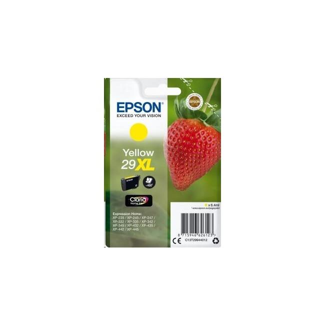 Inkoustová náplň Epson C13T29944012 T29XL yellow pro Exp. Home XP-235/332/335/432/435 (6,4 ml)