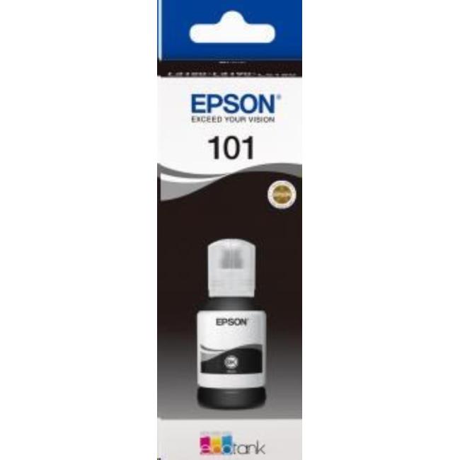 Inkoustová náplň Epson ecoTANK 101 black C13T03V14A pro L4150/4160/6160/6170 (7.500 str.)