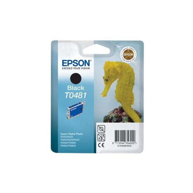 Inkoustová náplň Epson T048140 black pro SP R200/R220/R300/R340/RX500 (13 ml)