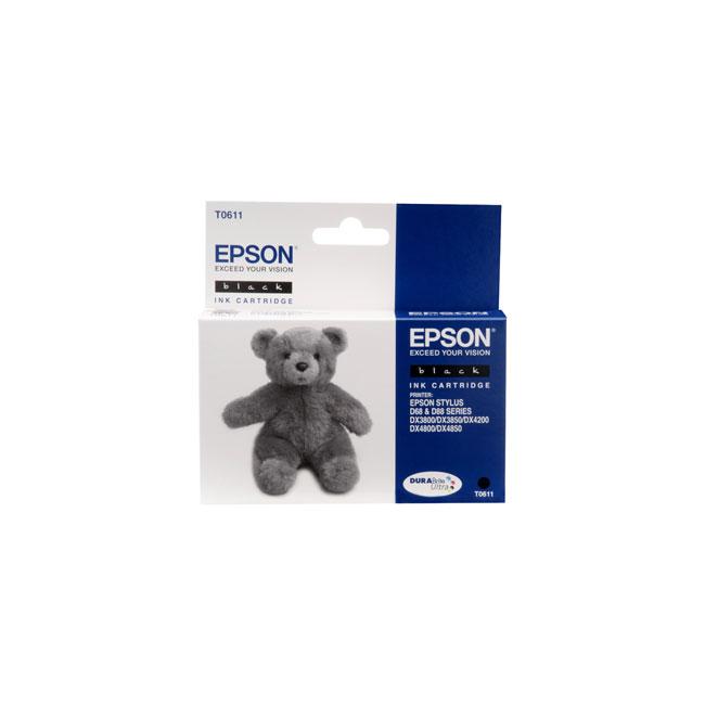 Inkoustová náplň Epson T061140 black pro SP D68/D88/DX3850/DX4850 (250 str.)