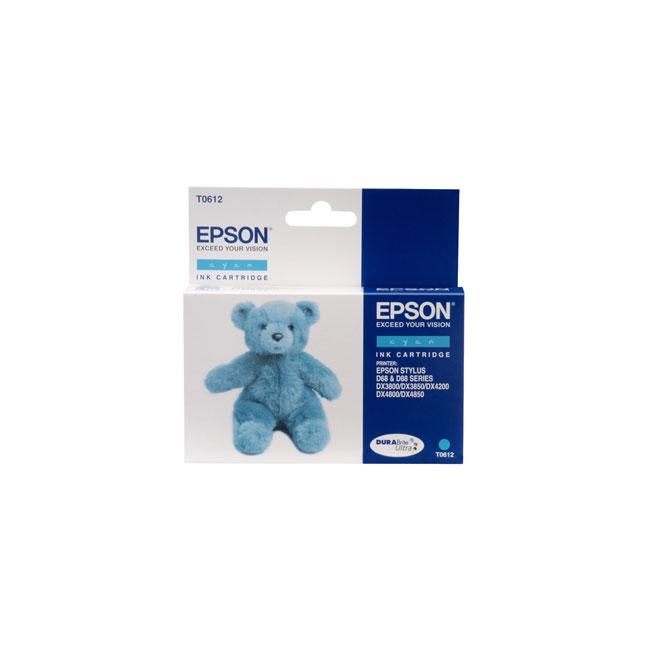 Inkoustová náplň Epson T061240 cyan pro SP D68/D88/DX3850/DX4850 (420 str.)