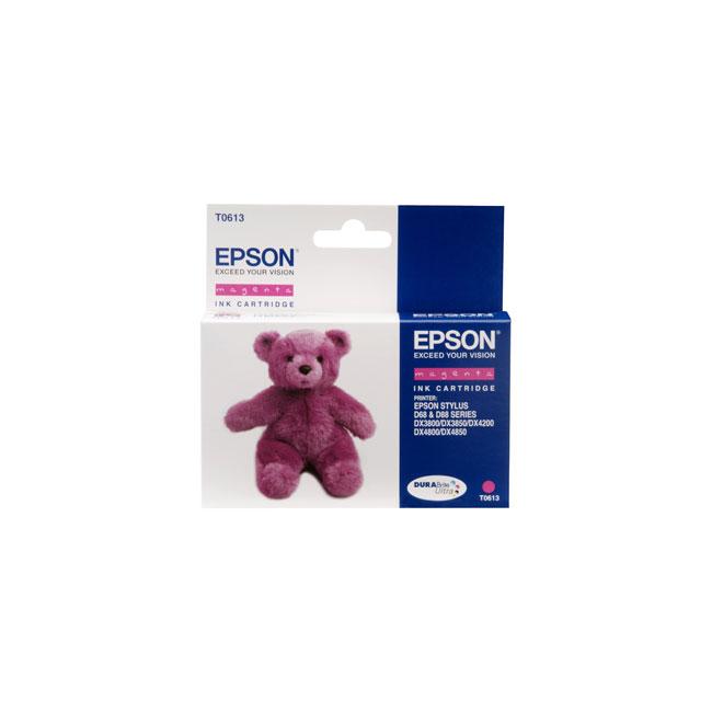 Inkoustová náplň Epson T061340 magenta pro SP D68/D88/DX3850/DX4850 (370 str.)