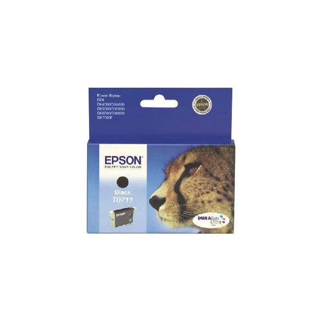 Inkoustová náplň Epson T07114011 black pro D120/DX7400/7450/8400/8450/9400F (250 str.)