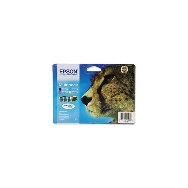 Inkoustová náplň Epson T07154010 CMYK multipack pro D78/DX4000/4050/5000/5050/6000