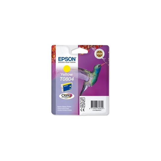 Inkoustová náplň Epson T080440 yellow pro SP R265/R285/R360/RX560/RX585 (520 str.)