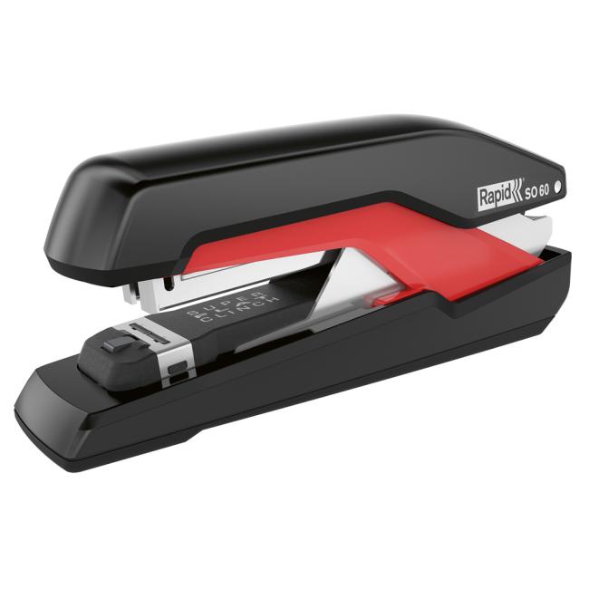 Sešívačka Rapid Supreme Omnipress SO60 černá/červená