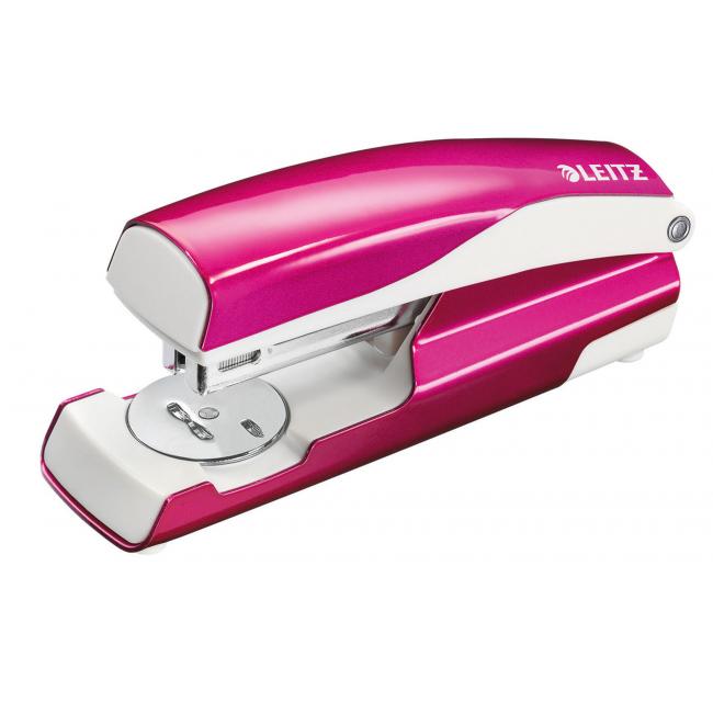 Sešívačka Leitz New NeXXt WOW 5502 metalická růžová