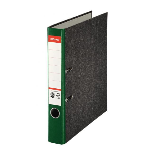 Pořadač pákový Esselte Mramor 5cm zelený