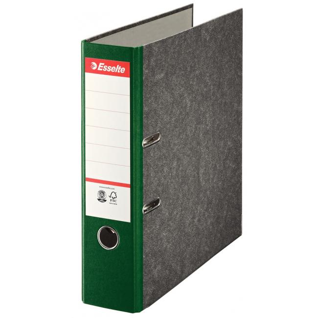 Pořadač pákový Esselte Mramor 7,5cm zelený