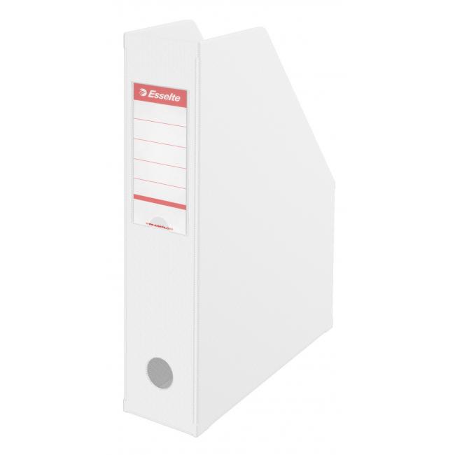 Stojan na časopisy Esselte VIVIDA 7cm bílý