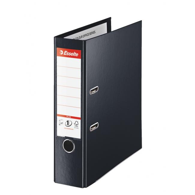 Pořadač pákový Esselte celoplastový A4 MAXI 8cm černý