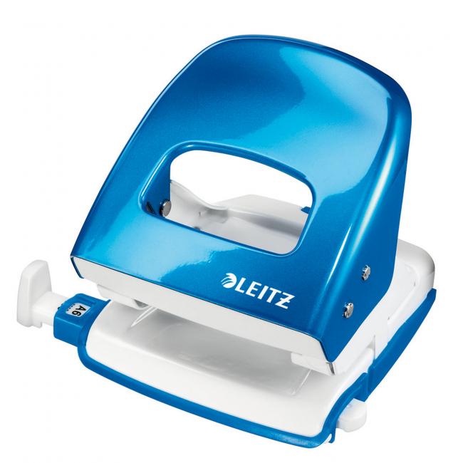 Děrovačka Leitz New NeXXt WOW 5008 metalická modrá