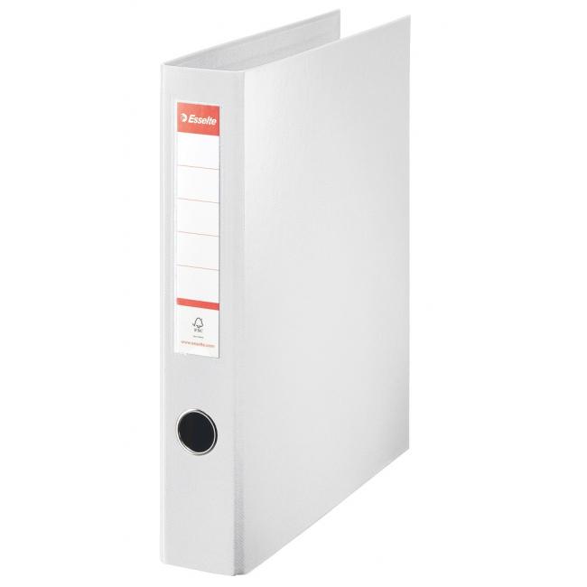 [ES082400] Pořadač 4-kroužkový Esselte celoplastový 5,8cm VIVIDA bílý