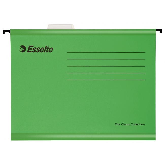 [ES090318] Závěsný obal Esselte Classic zelený