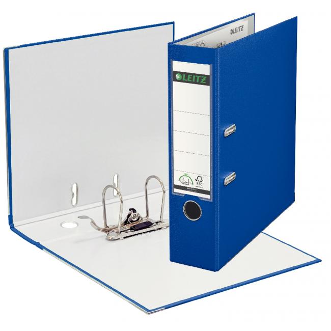 Pákový pořadač Leitz 180° 8cm tmavě modrý