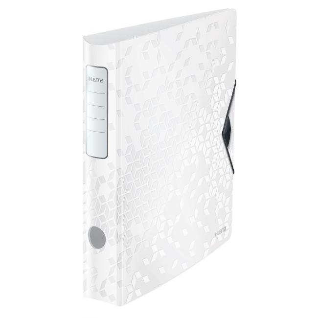 [ES110701] Pákový pořadač Leitz 180° Active WOW 6,5cm bílý
