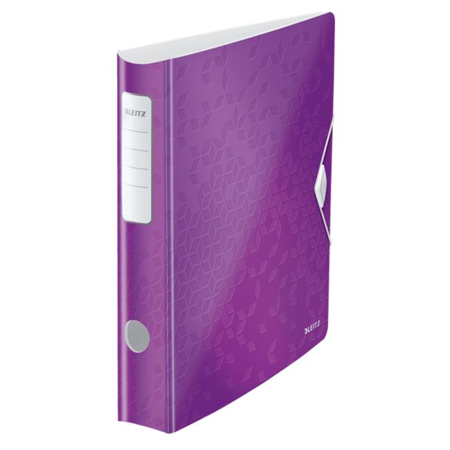 Pákový pořadač Leitz 180° Active WOW 6,5cm purpurový