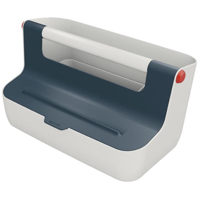 Přenosný box Leitz Cosy MyBox sametová šedá