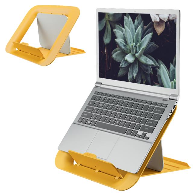 Stojan pod notebook Leitz Cosy Ergo teplý žlutý