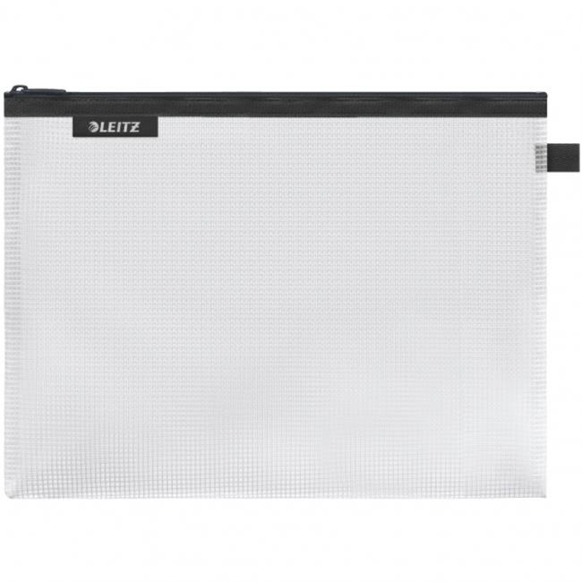 [ES260095] Plastový obal se zipem Leitz WOW velký černý