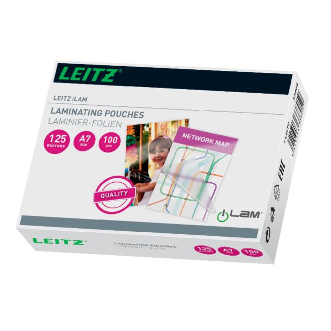[ES338050] Laminovací fólie Leitz iLAM A7, 80 mic, 100 ks