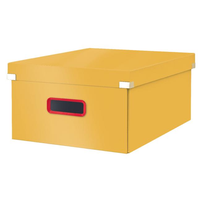 Velká krabice Click & Store A3 Leitz Cosy teplá žlutá