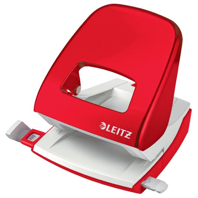 Děrovačka Leitz New NeXXt WOW 5008 červená