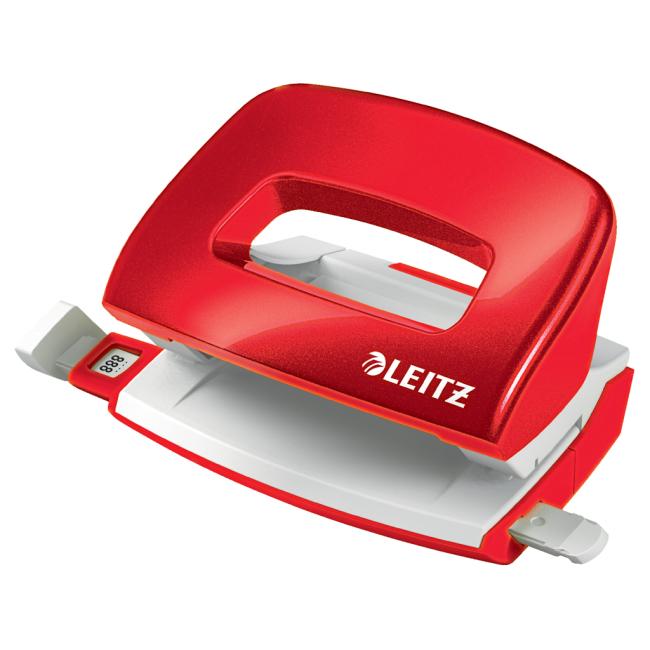 Děrovačka Leitz NeXXT 5060 mini červená