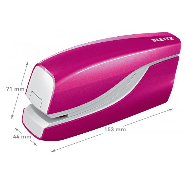 [ES556623] Elektrická sešívačka Leitz New NeXXt WOW 5566 růžová