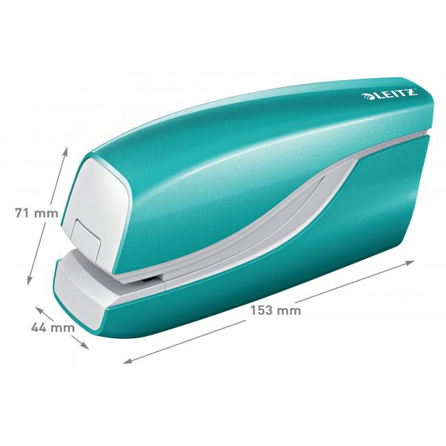 [ES556651] Elektrická sešívačka Leitz New NeXXt WOW 5566 ledově modrá