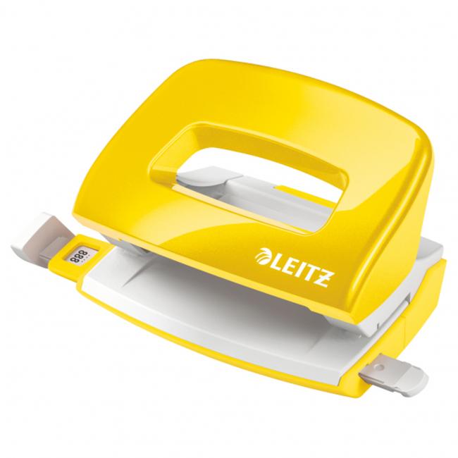 Děrovačka Leitz NeXXT 5060 mini žlutá